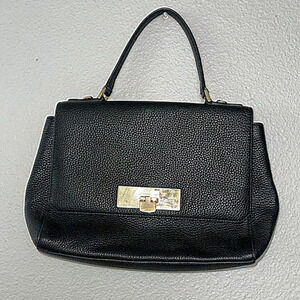 Michael‎ Kors “Callie” black Flap Satchel